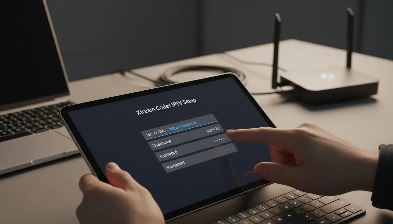 configurer un service xtream IPTV sur Android