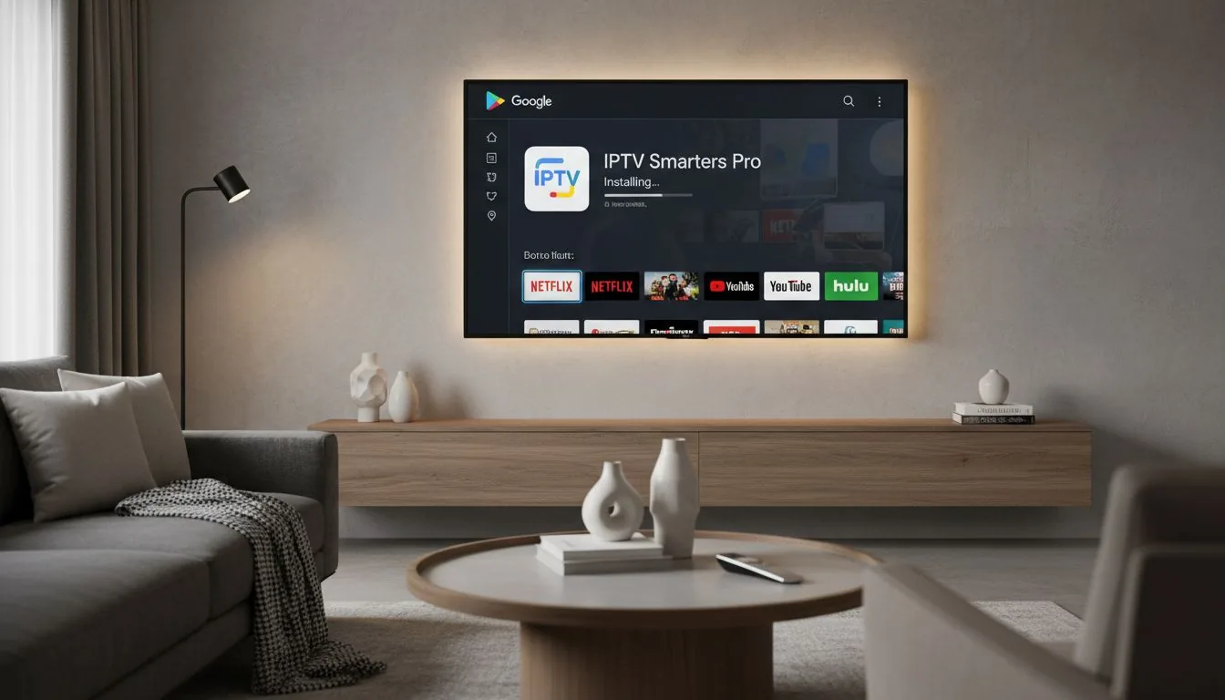 Comment Installer IPTV Smarters Pro sur Android TV
