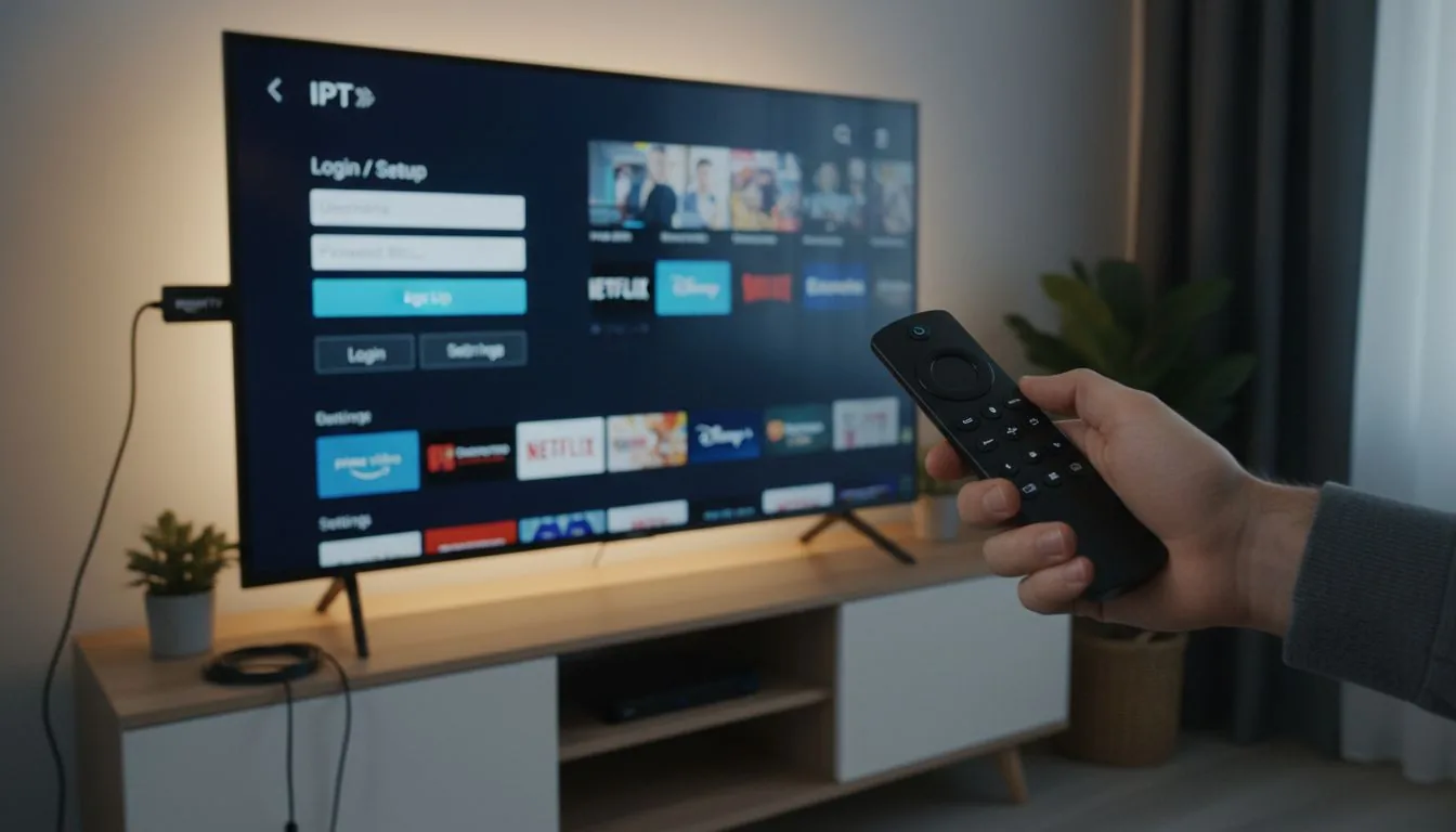 Installer son abonnement IPTV sur Fire TV Stick d'Amazon