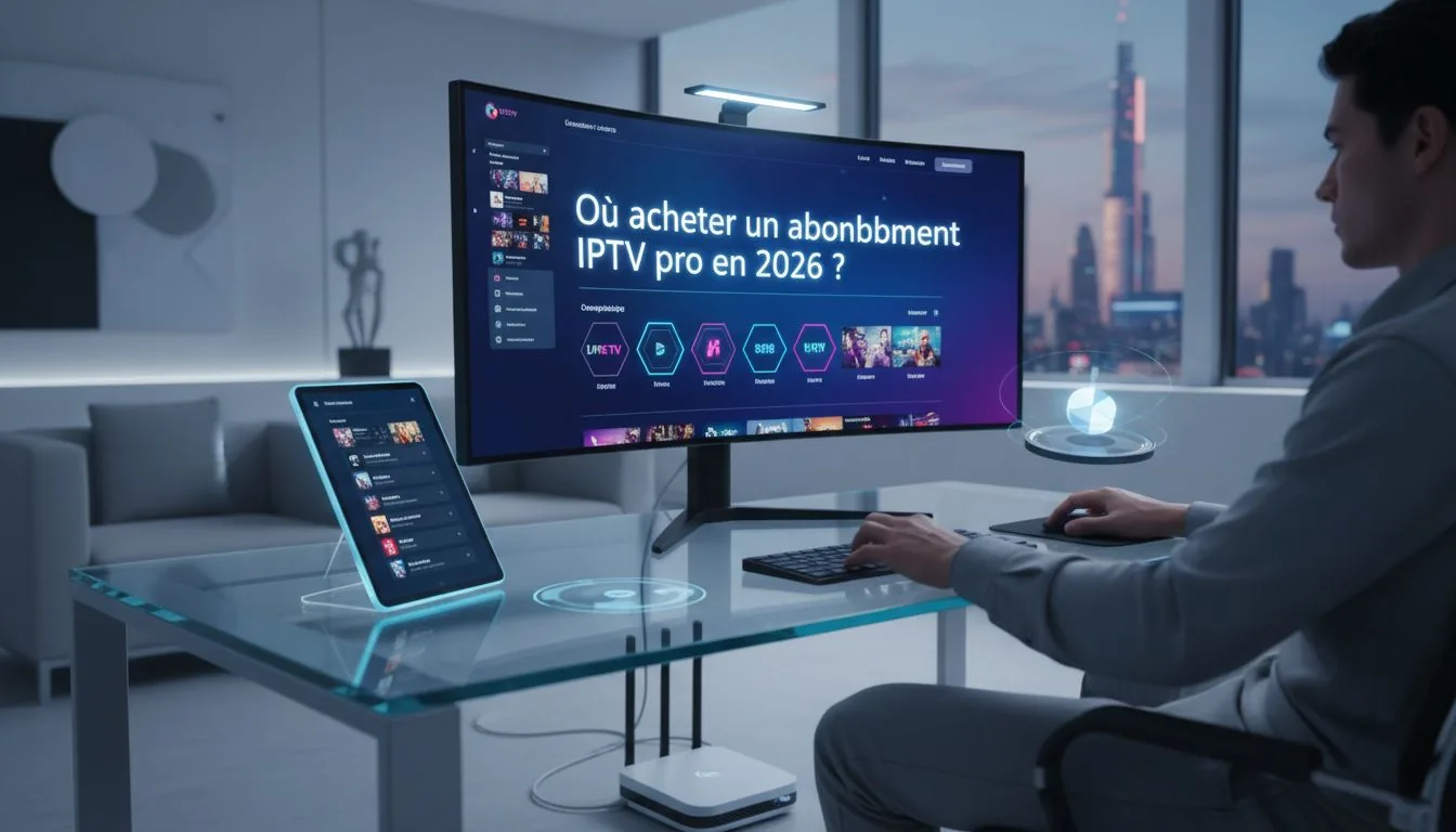 Où acheter un abonnement IPTV pro en 2026